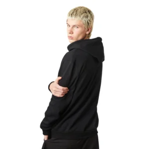 BUZO A NATION BASIC HOODIE BLACK-M - Imagen 7